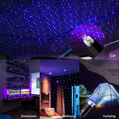 CelleStellar USB LED Galaxy Star Projector