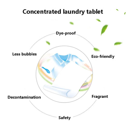 90/180 Pieces Eco Friendly Laundry Detergent Sheets for SpinSmart Washer